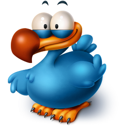 Twitter Bird Icon 256x256 png